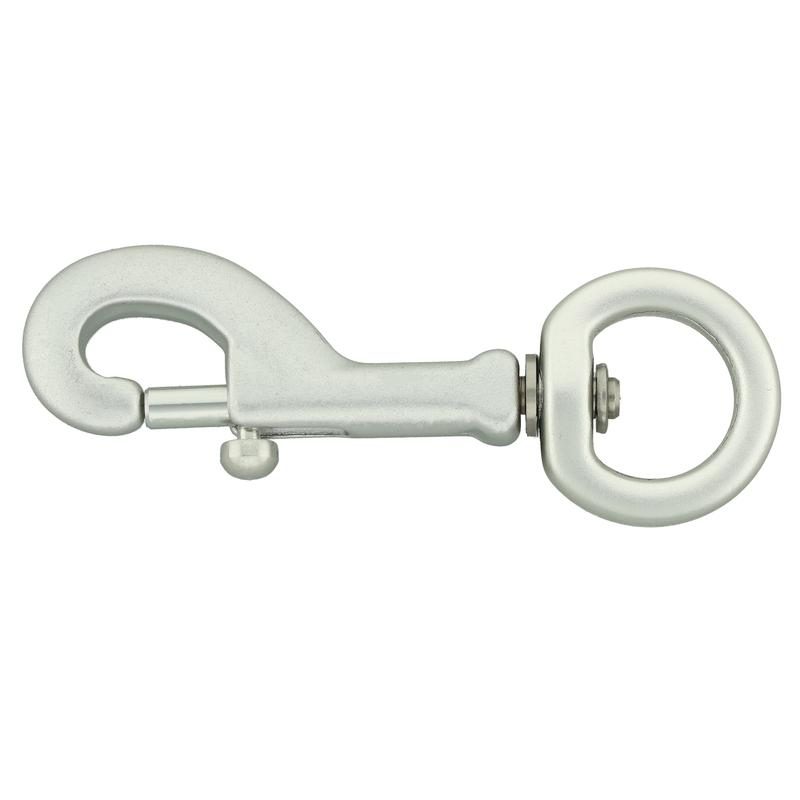 1 pc. Snap Hook Aluminium Hook, 92x20 mm.