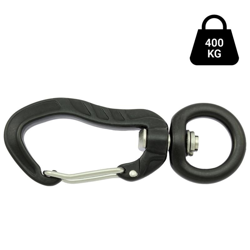 Snap Hook Aluminium 75/16 mm.