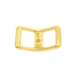 Conway buckle, 13 mm, brass