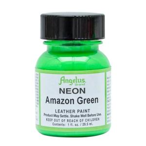 Angelus Acrylic färg 29,5 ml. Neon Amazon Green.