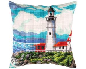 Printed Tapestry Canvas pillow case "Lighthouse" 40x40 cm