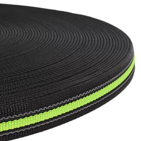 Webbing 20 mm. Neon Yellow / Antiglid