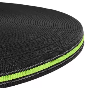 Webbing 20 mm. Neon Yellow / Antiglid