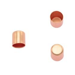 End Cap 6 mm. 5-pack Rosé