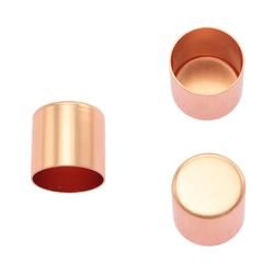 End Cap 10 mm. 5-pack Rosé