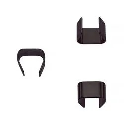 Rope clamps, 6 mm svart 4-pack.