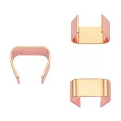 Rope clamps, 8 mm, rosé (2 pcs)