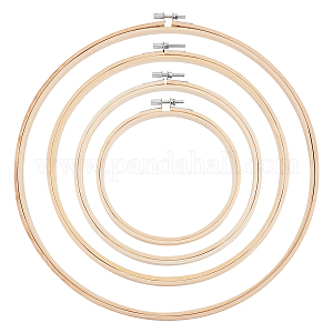 4-pack Bamboo Ring 140-320 mm. Ø med skruv.