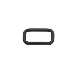 1 pkg. Rectangle loops, 20/9 mm, black (5pcs)