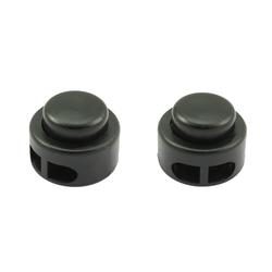Knapplås 14X19 mm. Black.