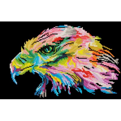 Diamond Painting 42x27 cm, round