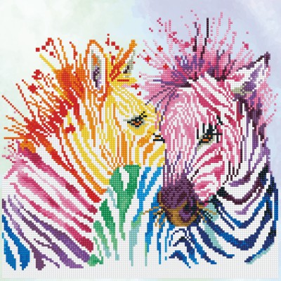 Diamond Painting 40x40 cm, rund