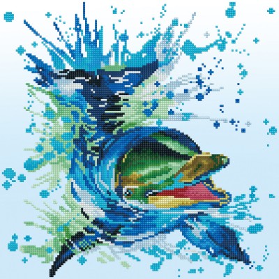 Diamond Painting 40x40 cm, round