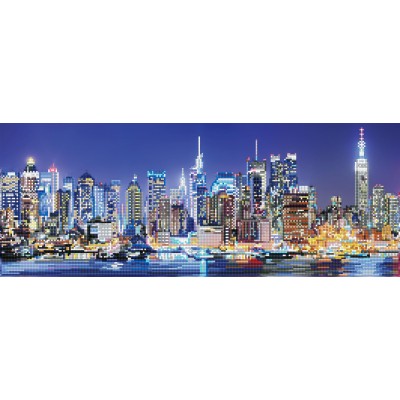 Diamond Painting 75x29 cm, round