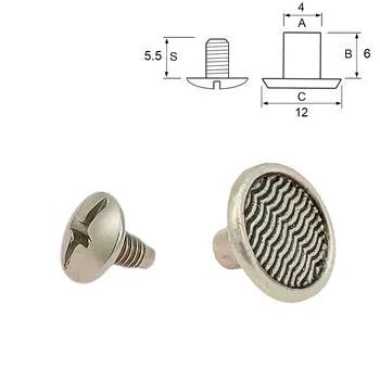 NEWS ! Decorative Screws, 6 mm, 5 pcs