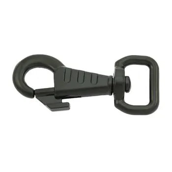 1 pc. Snap hook, 49/13 mm, black