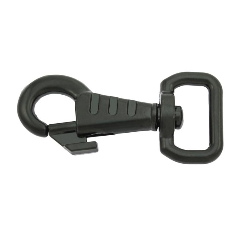 1 pc. Snap hook, 49/16 mm, black