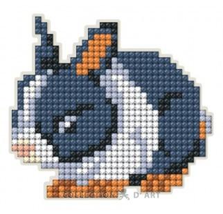 Diamond P. Magnet Kit. Rabbit 8,5x8 cm.
