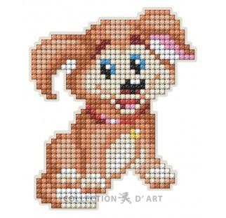 Diamond P. Magnet Kit. Puppy 8,5x10,2 cm.