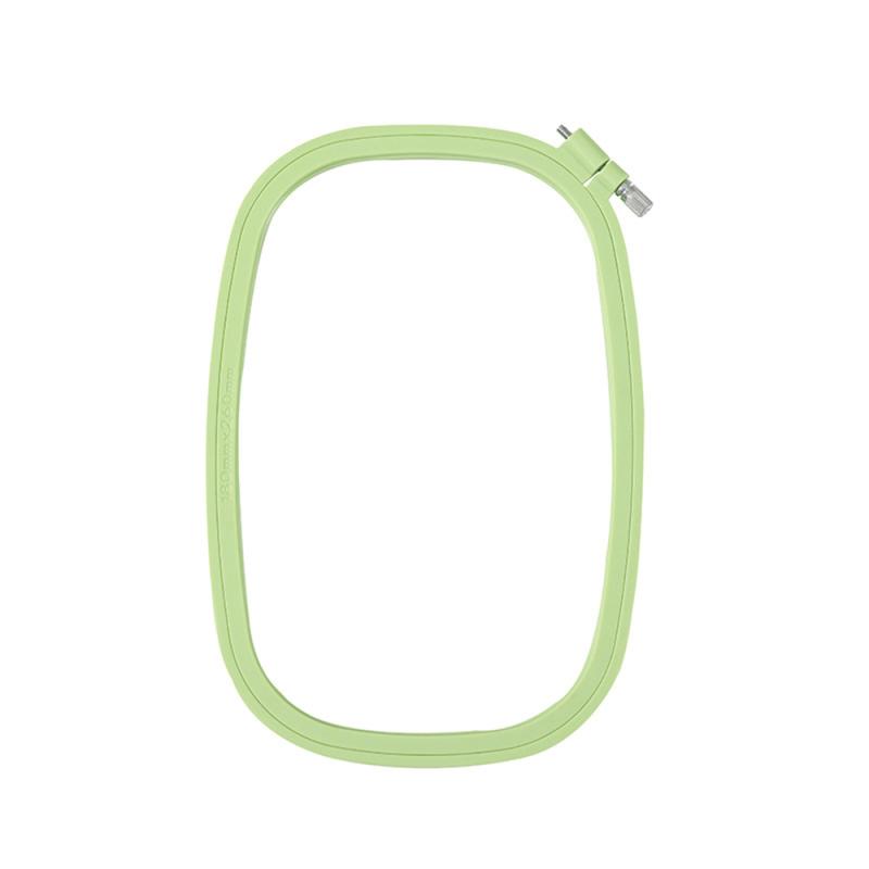 Plast Rektangel med skruv 180x260 mm. Green.