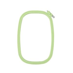 Plast Rektangel med skruv 180x260 mm. Green.