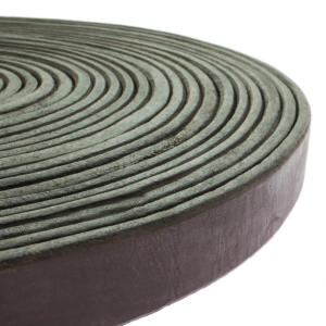 European leather cord 20 mm Dark Brown