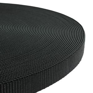 Webbing Flex (töjbart) 20 mm. Black. NYHET!!