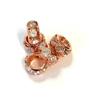 Crystal Rhinestone Rosé Gold color 5-pack.