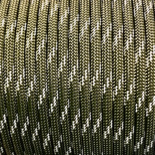 Paracord Lina Reflex Army Green.