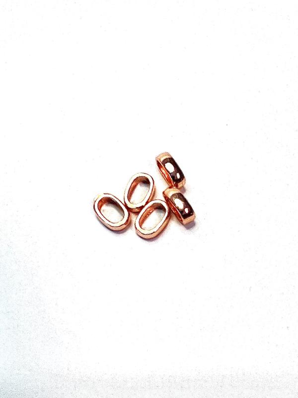 Slider 3,5x7x11 mm. Rosé 5-pack.
