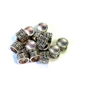 Metal European Beads 20-pcs.