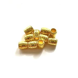 Spacer bead Gold 10-pack