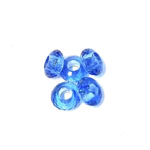 Synthetic beads Cateye Blue 5-pack.