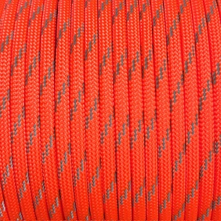 Paracord Lina Reflex Neon Orange