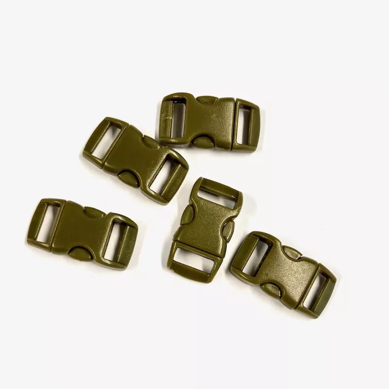 Snap lock, 10 mm. Military Green