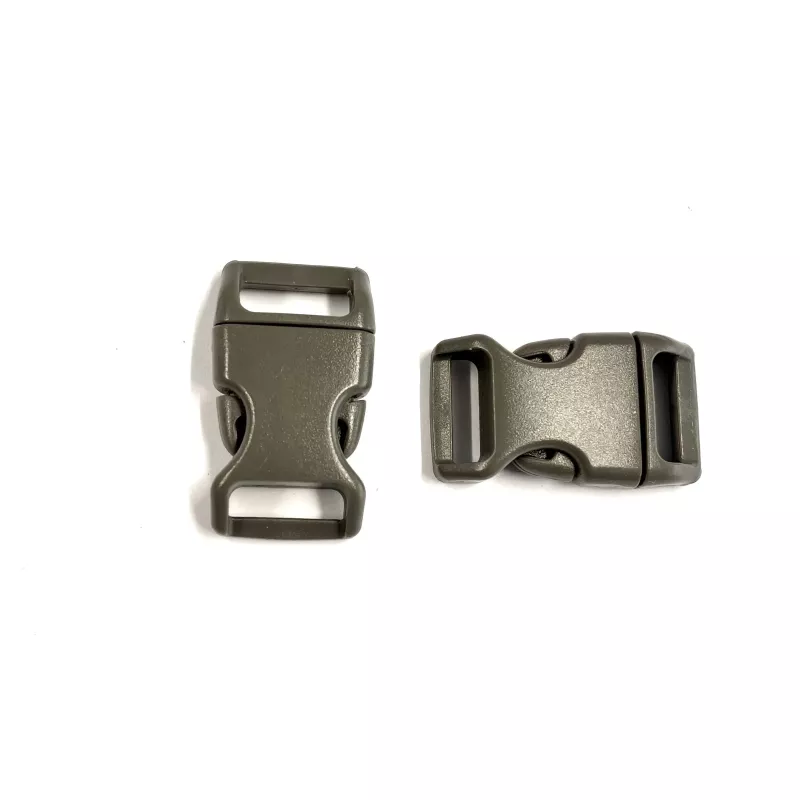 Buckle 16 mm. Dark Grey.