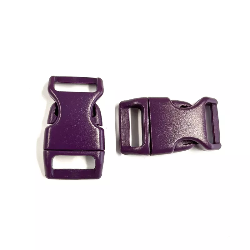 Buckle 16 mm. Dark Purple.