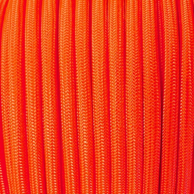 PPM 8 mm. Round Neon Orange.