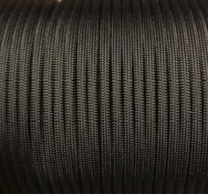 Paracord Lina Type III Black.
