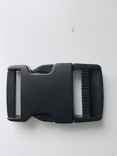 Snap lock, 30 mm, black