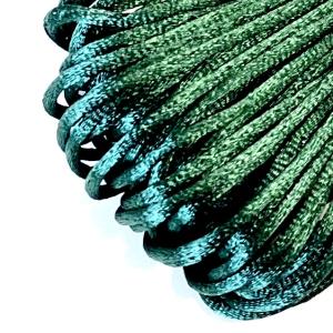 Satintråd / Rattail ca.20 m. Dark Green.