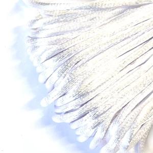 Satintråd / Rattail ca.20 m. White.