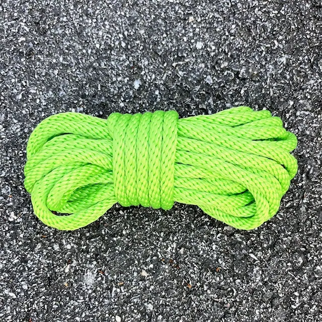 PPM.Rope 8 mm.  9,5 m. Neon Yellow/Green.