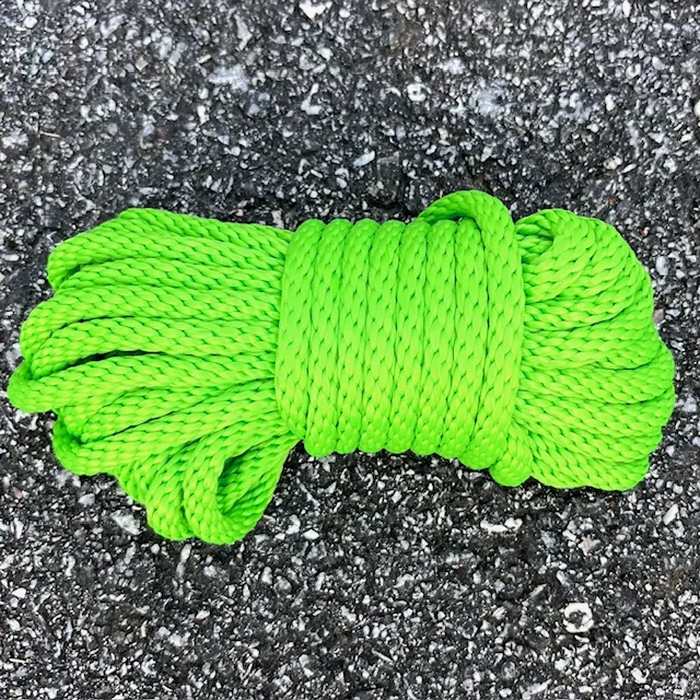 PPM.Rope 8 mm.  9,5 m. Neon Green.