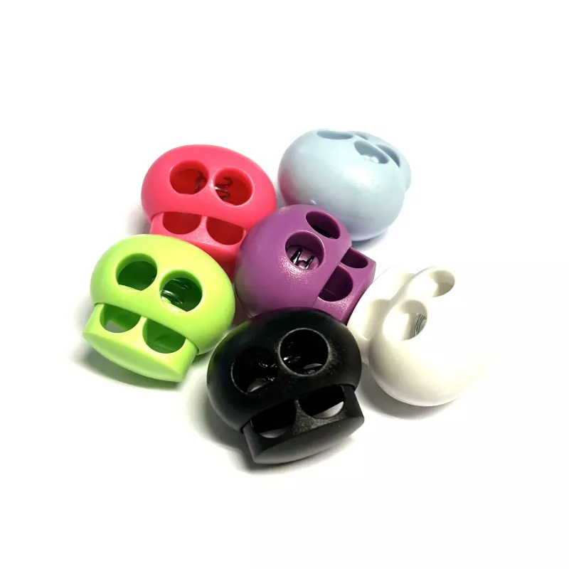 Kullås 2-hål. 21x22 mm. 6-pack.