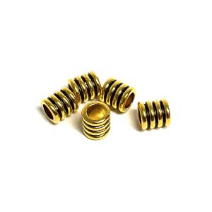 Metal Tibetan Style Antique Gold 5 pcs.