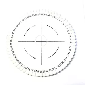 Kumihimo rund 15 cm Large.