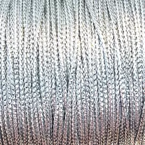 10 m. Glittrande silvertråd 1,2 mm.