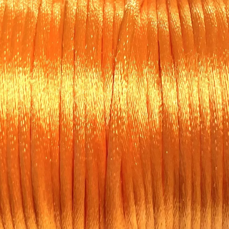 Satintråd/Rattail Bright Orange.