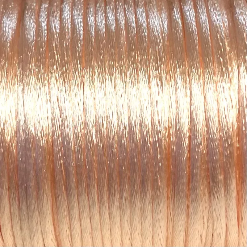 Satintråd/Rattail Soft Peach.